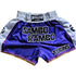 custom fight shorts purple