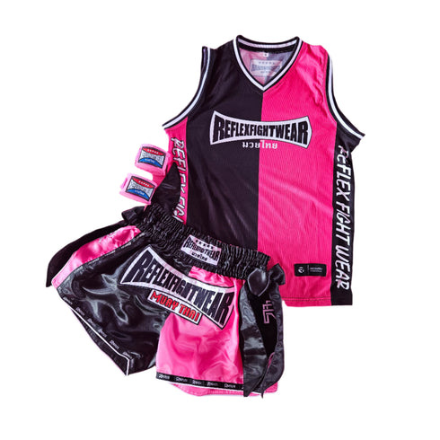 Pink "Hybrid" Muay Thai Short