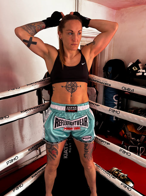 muay thai shorts boxing ring